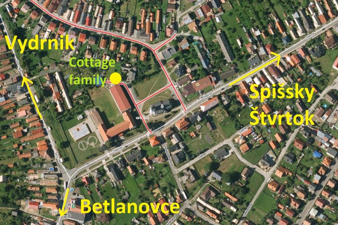 Cottage Family Hrabušice Exteriér fotografie